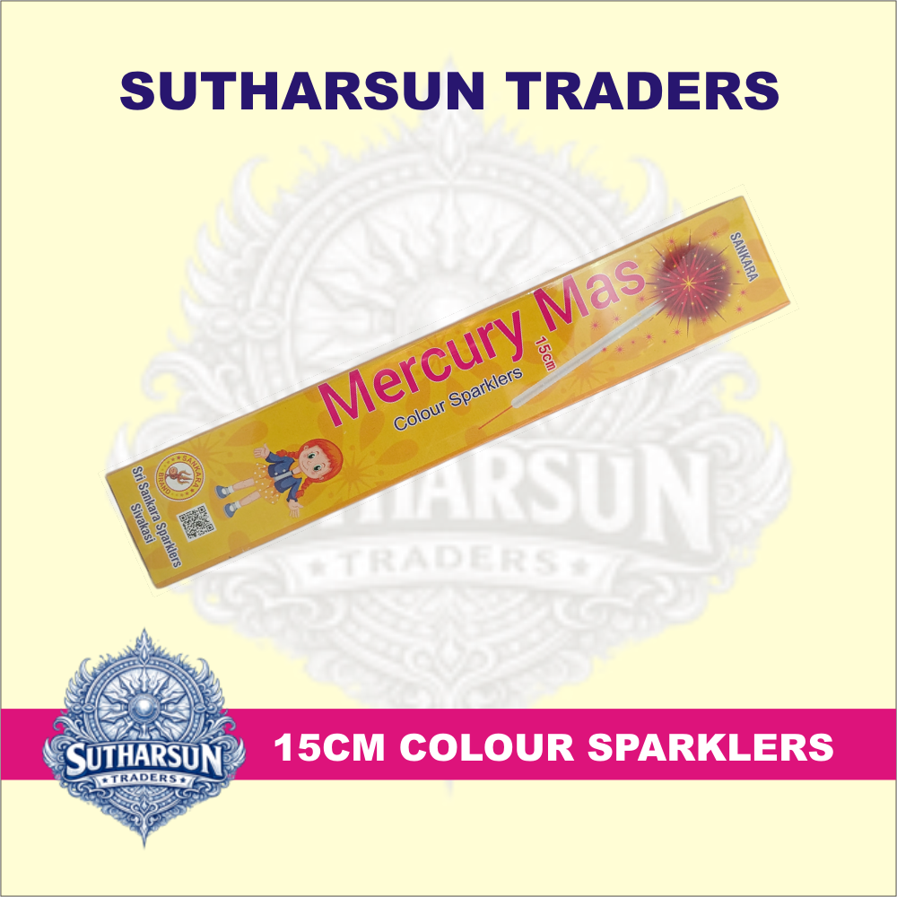 15 CM COLOR SPARKLERS
