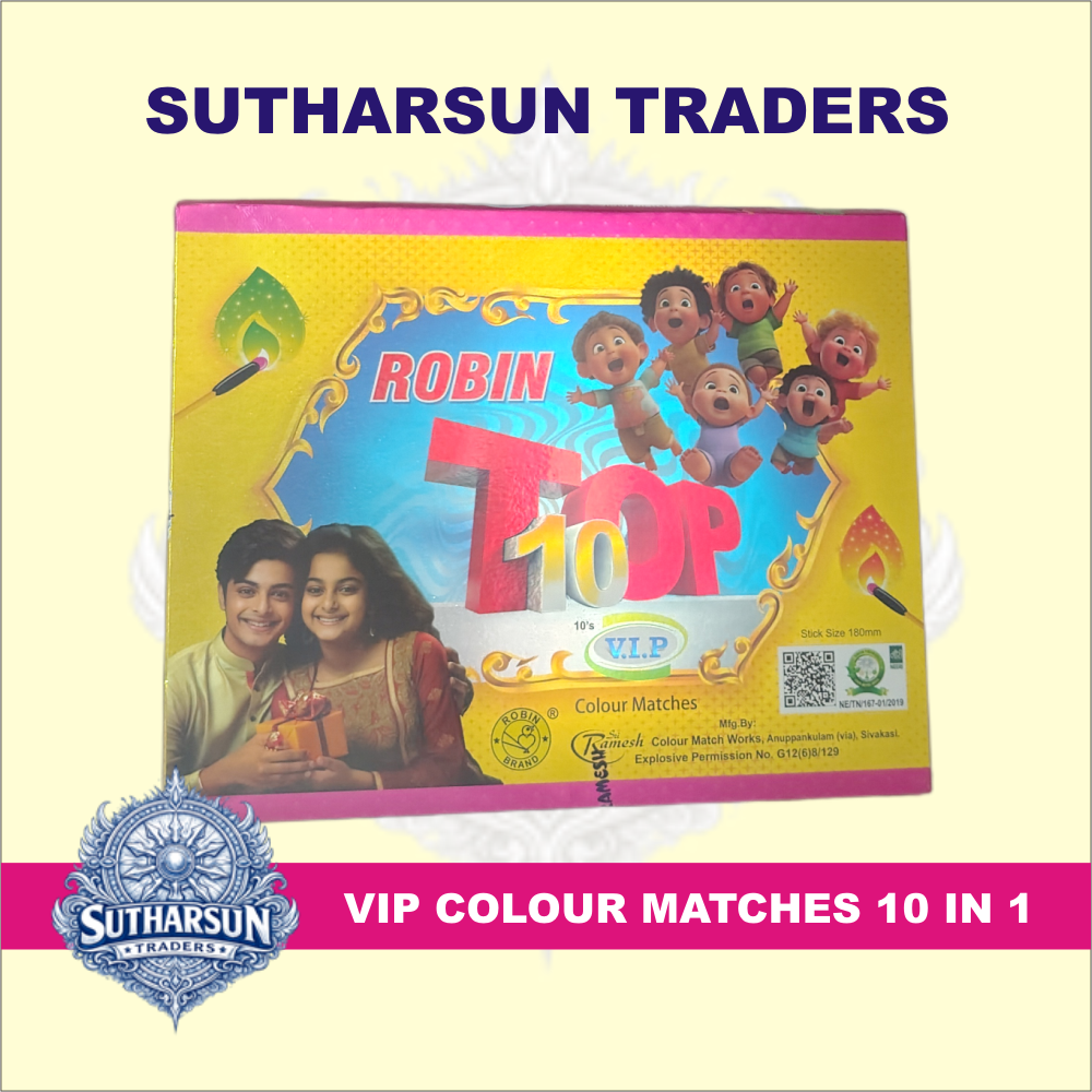 VIP COLOUR MATCHES 10 IN 1