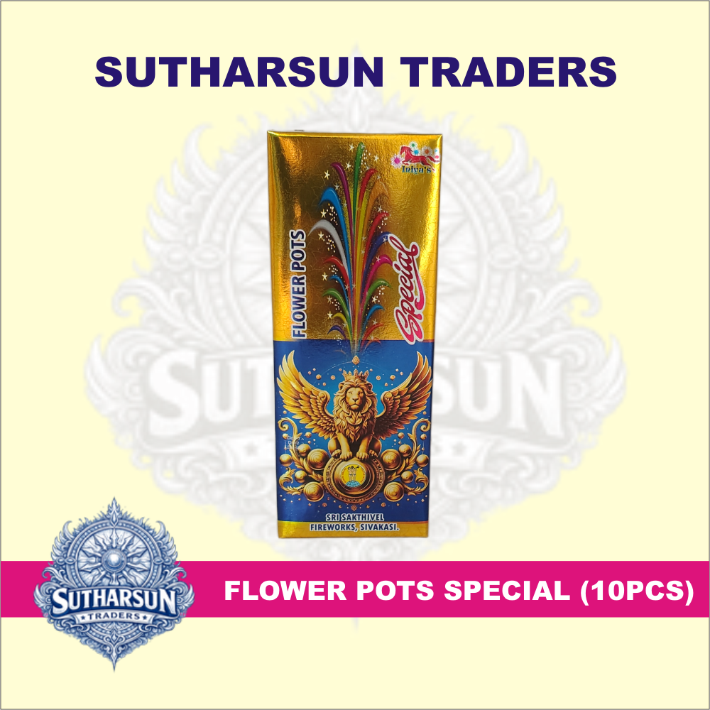 FLOWER POTS SPECIAL (10 PCS )
