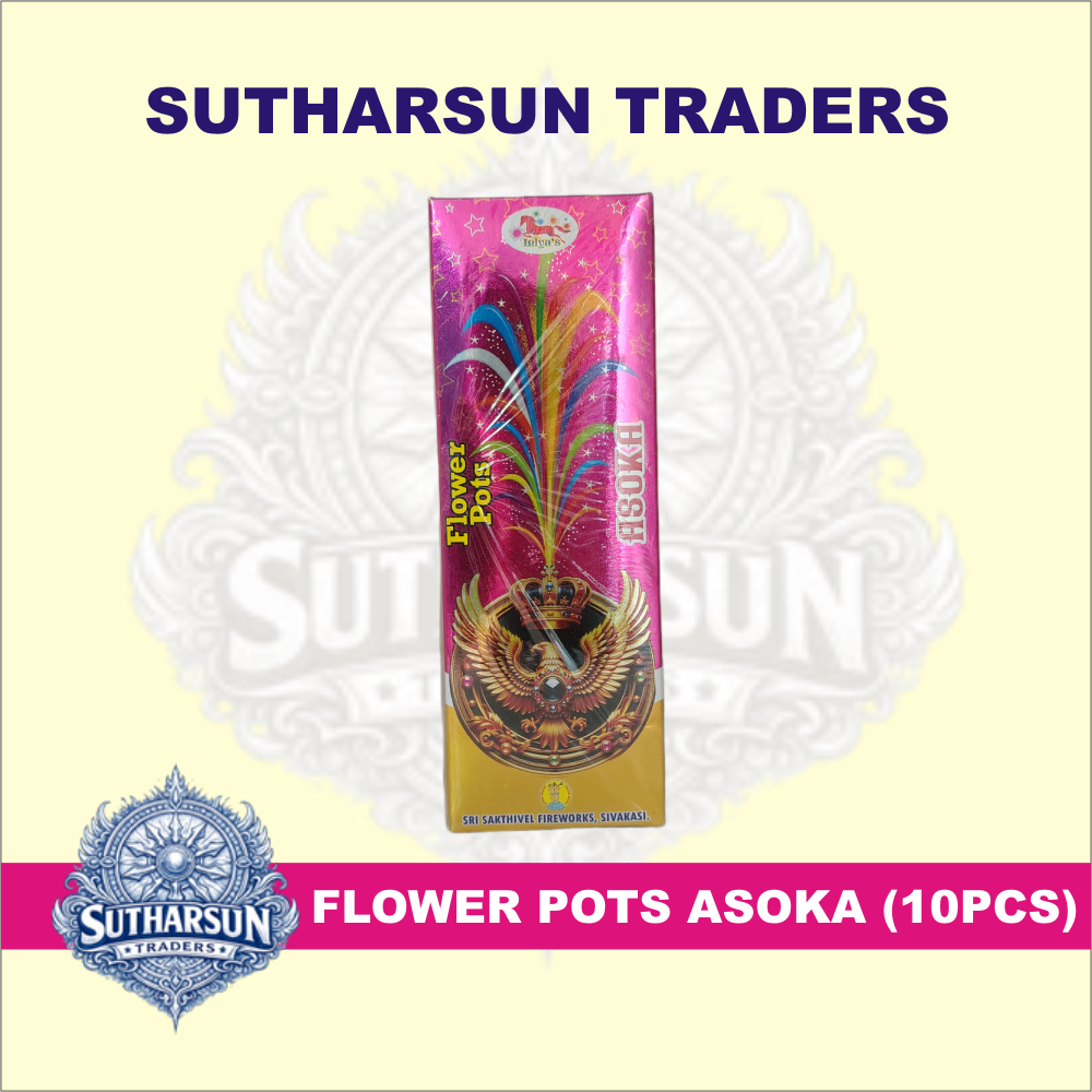 FLOWER POTS ASOKA (10 PCS )