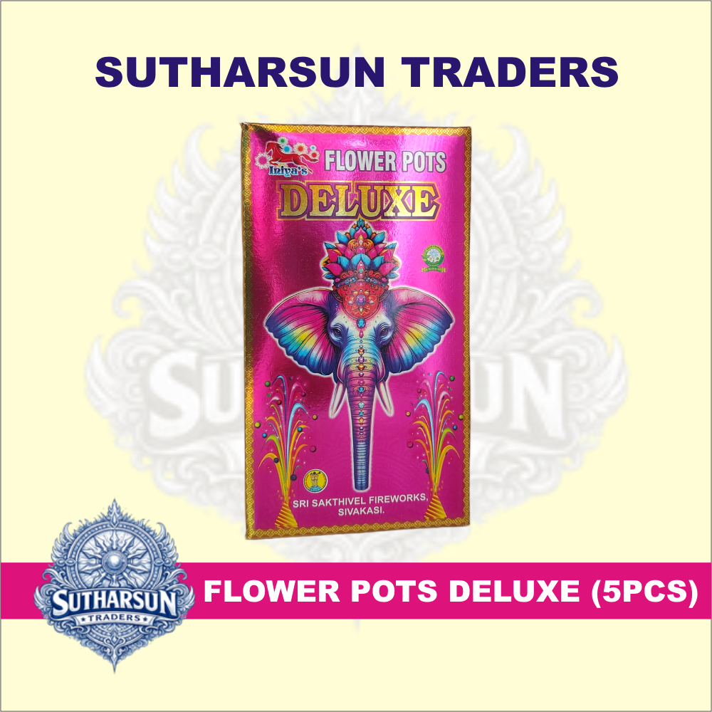 FLOWER POTS DELUXE ( 5 PCS)