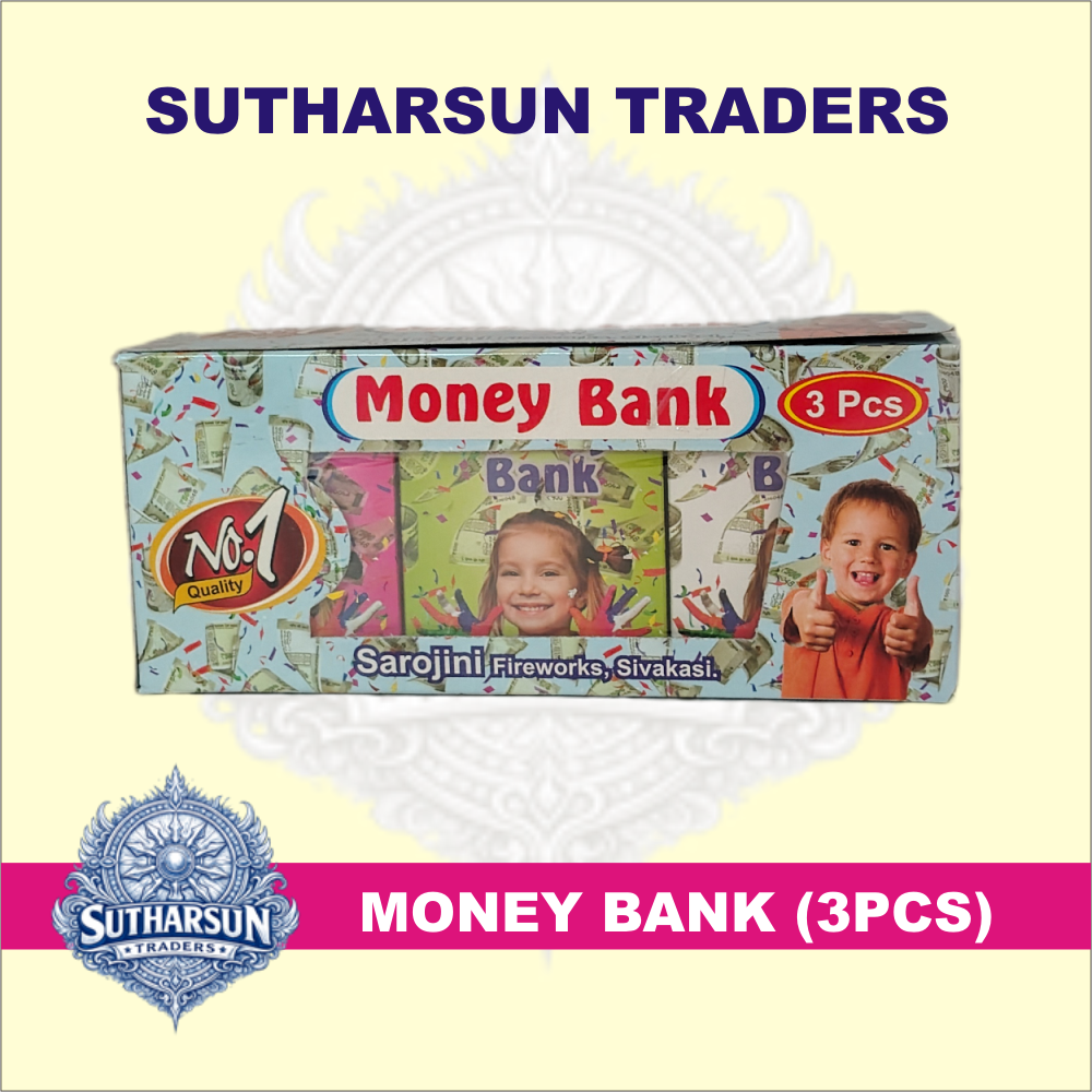 MONEY BANK (3 PCS)