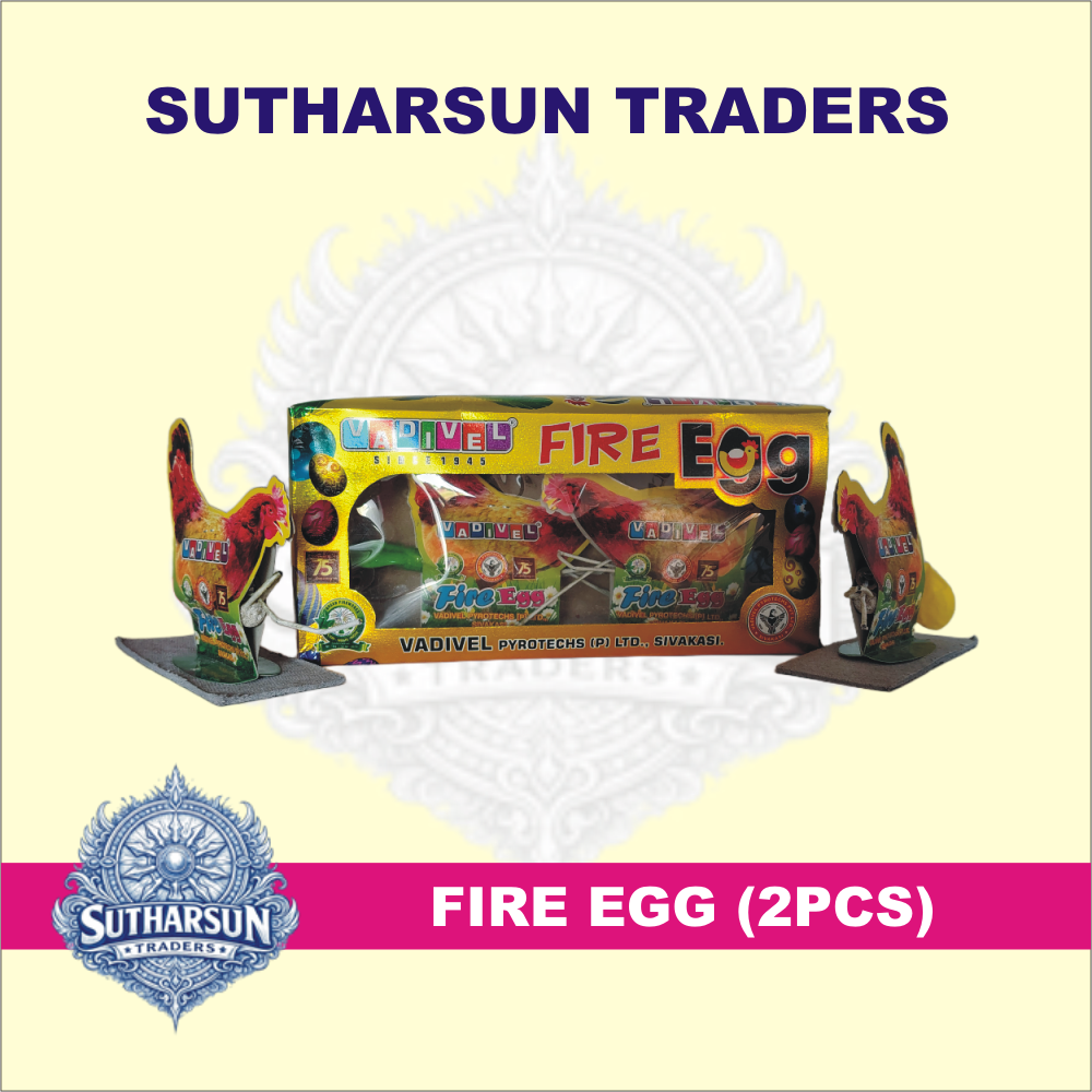 FIRE EGG (2 PCS)