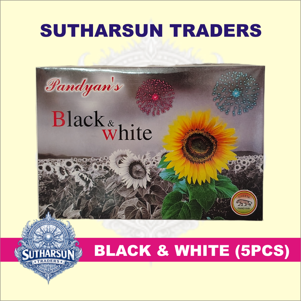 BLACK & WHITE ( 5 PCS )