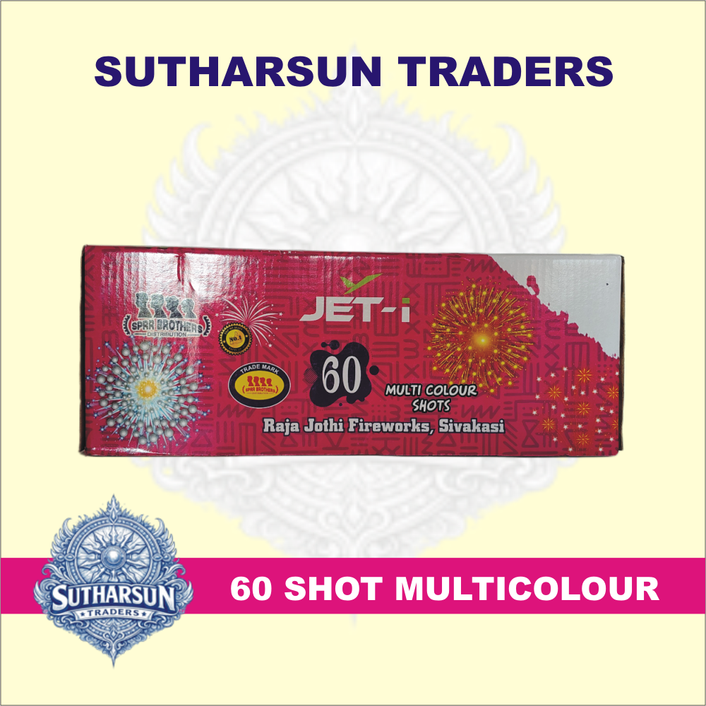 60 SHOT  MULTICOLOUR