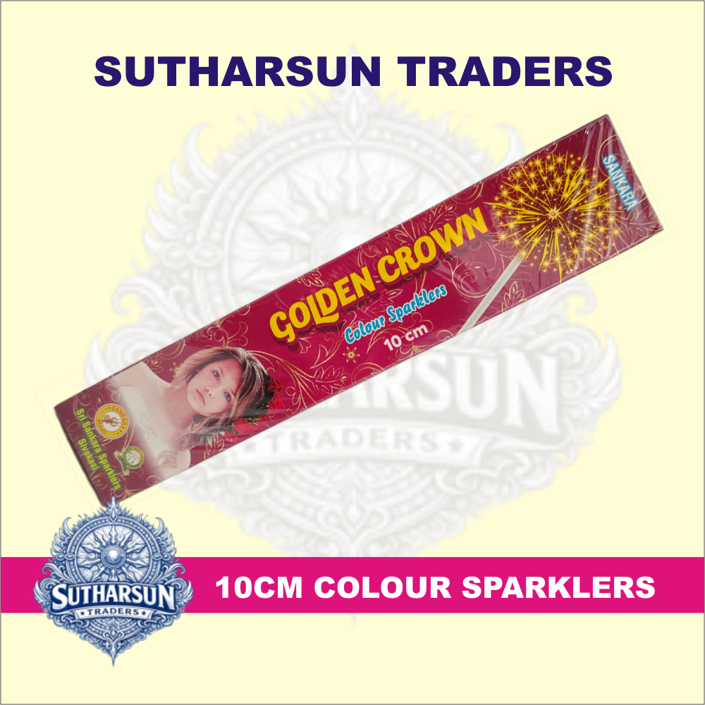 10 CM COLOR SPARKLERS