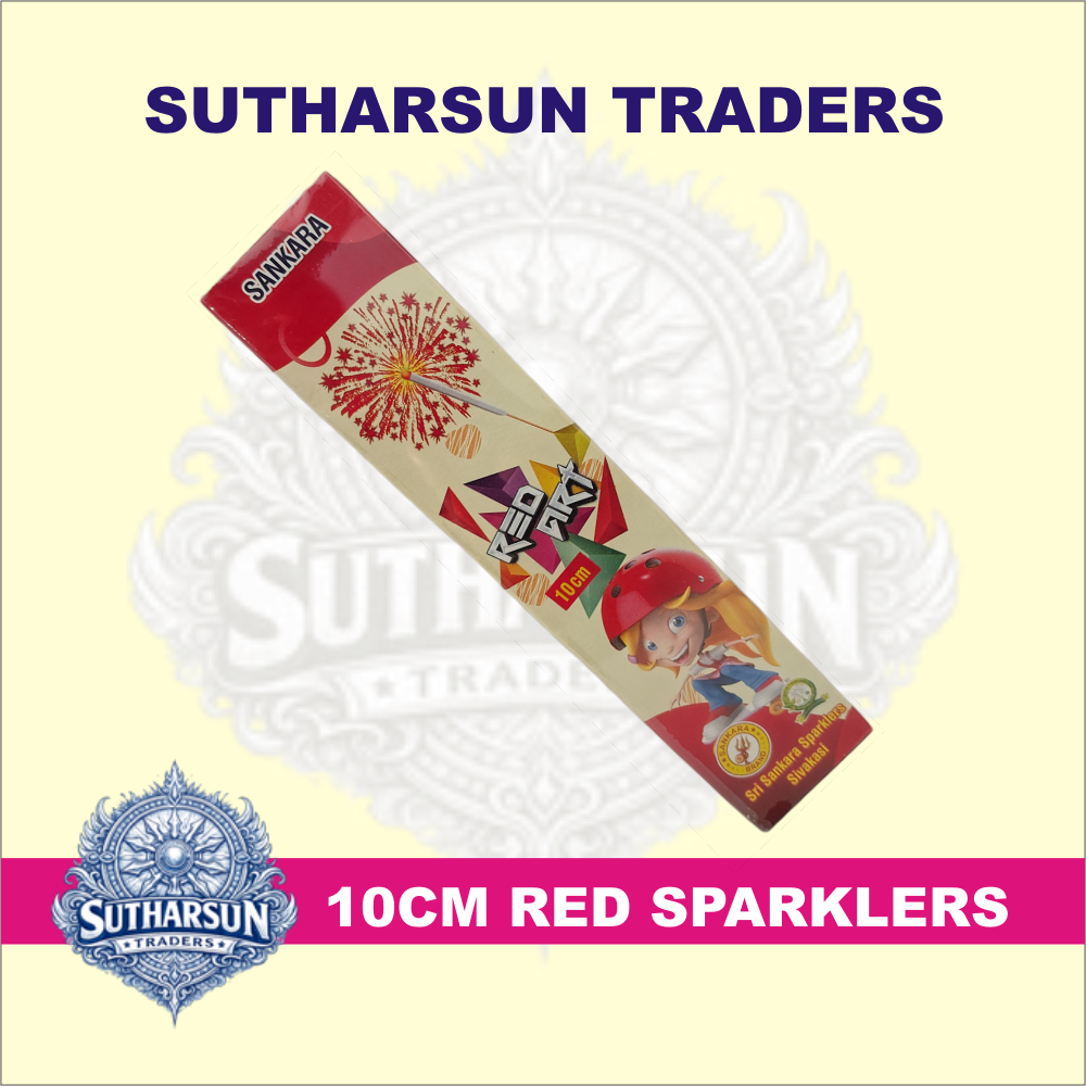 10 CM YELLOW SPARKLERS